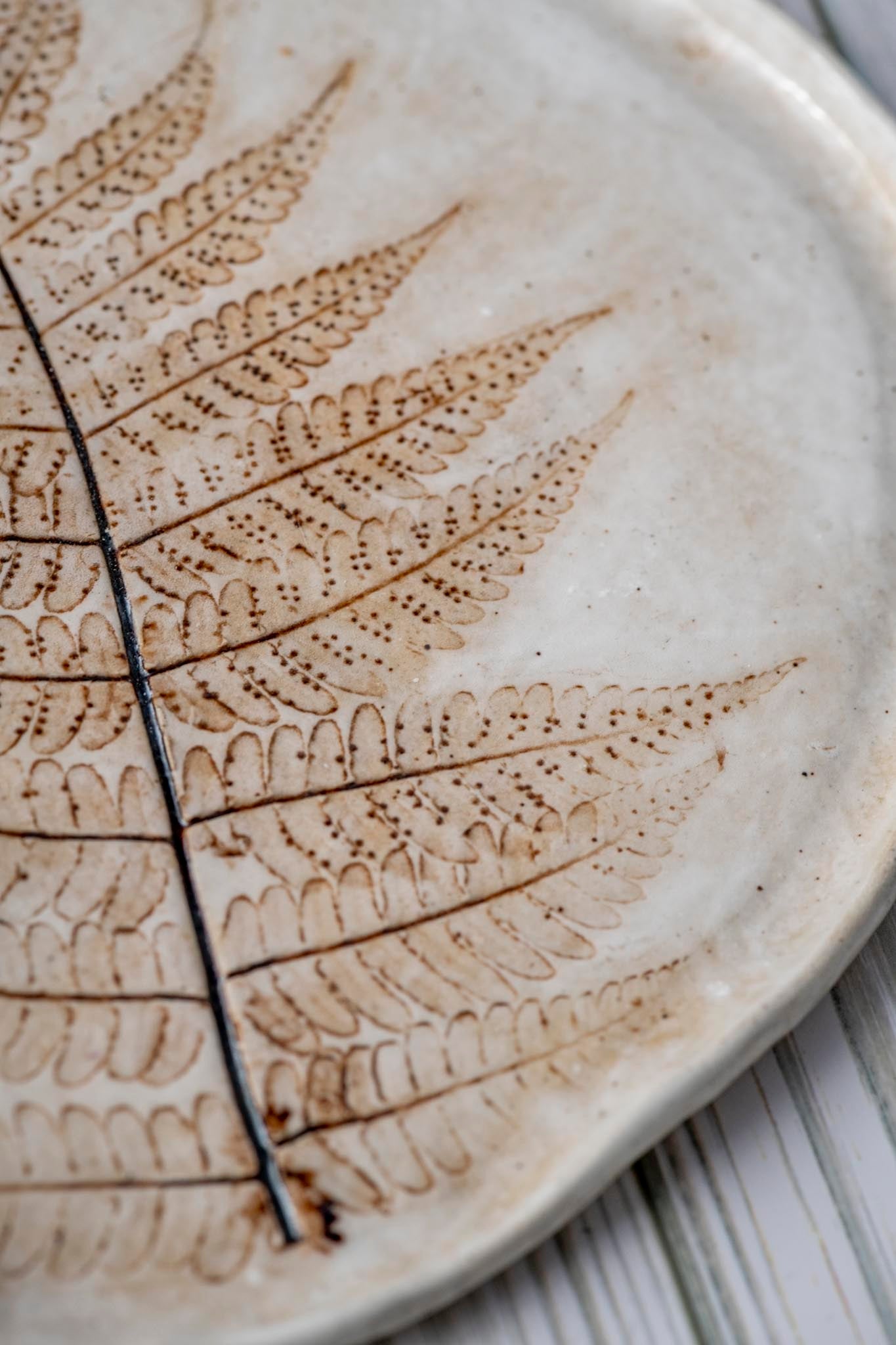 Fern plate