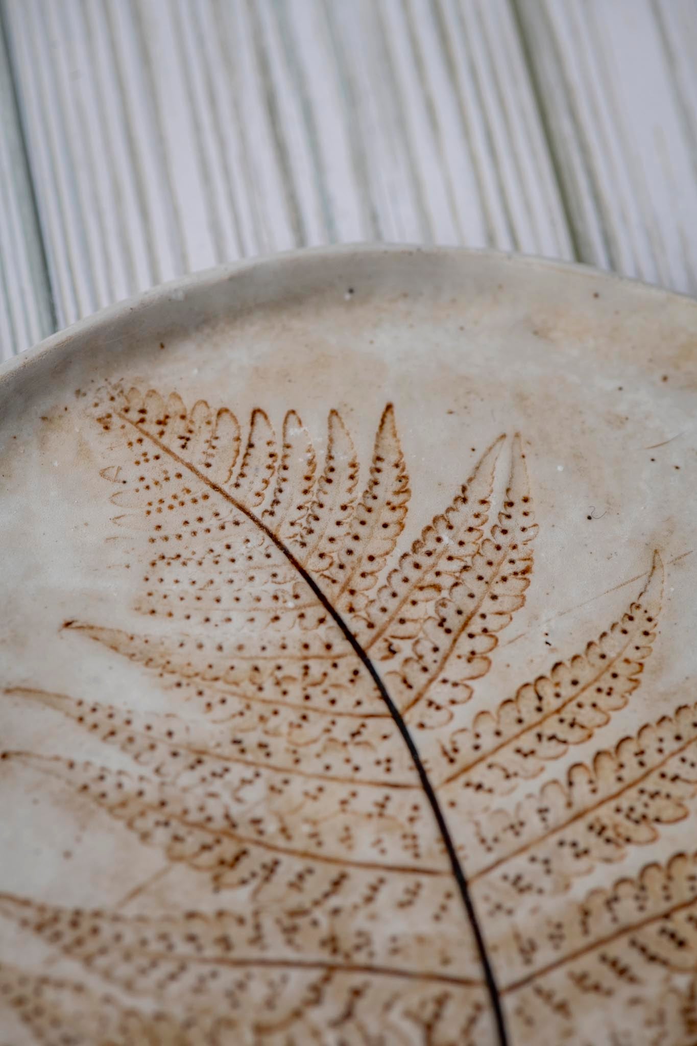 Fern plate