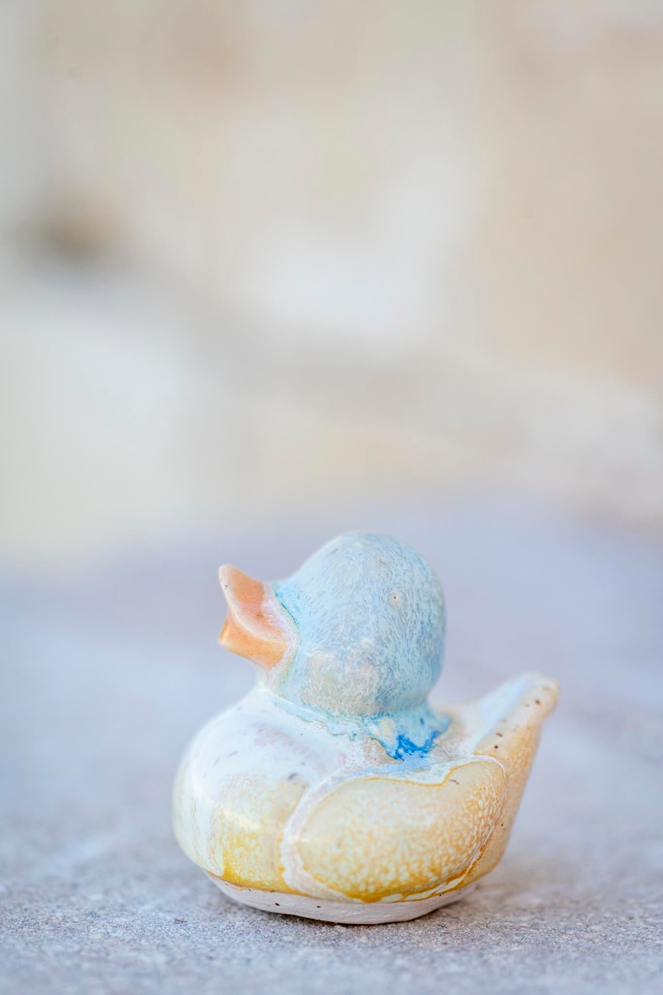 Yellow and Blue Duck